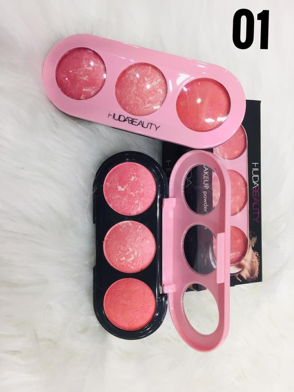 Huda Beauty  3In1 Multi Shade Blush On [ULT]