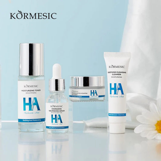 KORMESIC Personal Beauty Care Hyaluronic Acid Anti-Wrinkle Cosmetic Face Care Travel kit KMC22318