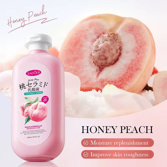 Sadoer Honey Peach Lactobacillus Hydrate Body Lotion