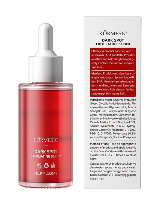 Kormesic Dark Spot Exfoliating Salicylic Acid Niacinamide AHA Serum