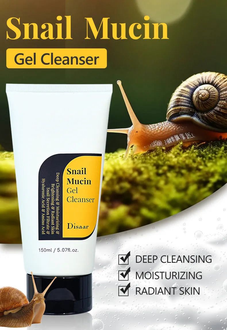 Disaar Snail  Mucin Gel Cleanser 150ml