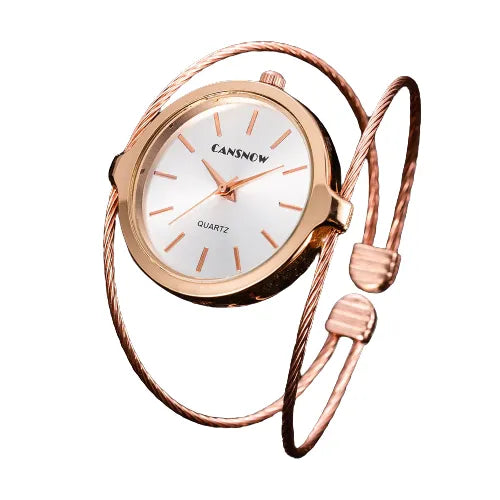 FASHIONWATCHES Fashion Quartz Watch Women Bracelet Ladies Rose Gold Watch For Girl