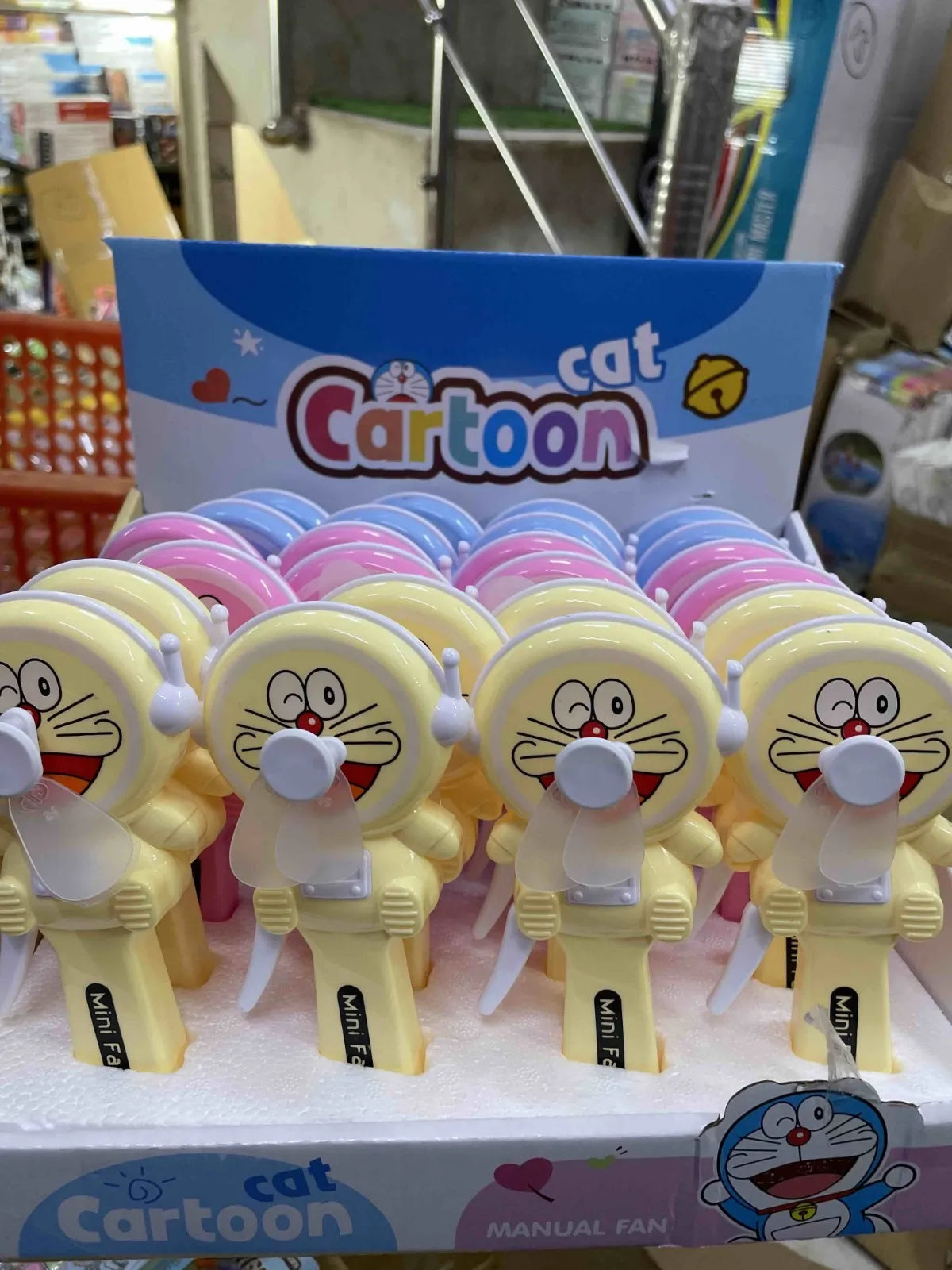 Toddler Toys Baby Fan Toy Fruit Shape Eye-catching Colorful Cartoon Toddler Toys for Kids Mini Fan Mini Fan