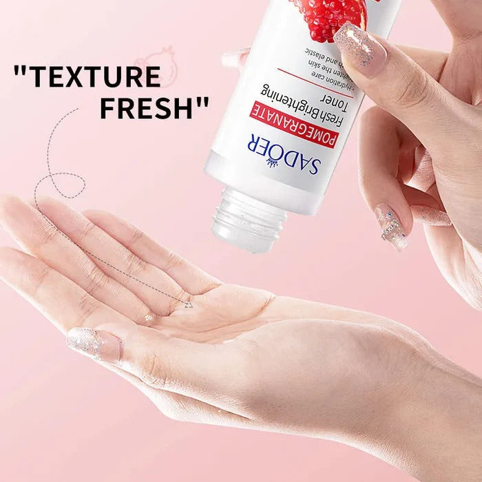 SADOER moisturizing shrink pores pomegranat Private labele facial toner 120ml