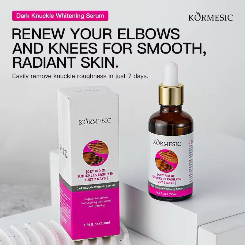 KORMESIC  Fast Whitening Serum Pigmentation Correctors Hand Knuckle Elbows Knee Intense Stains Remover Whitening Serum