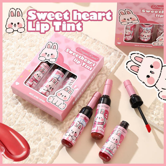 Dragon Ranee 3pcs Sweetheart Lip Tint Set