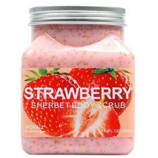 WOKALI Strawberry Sherbet Body Scrub 350ml