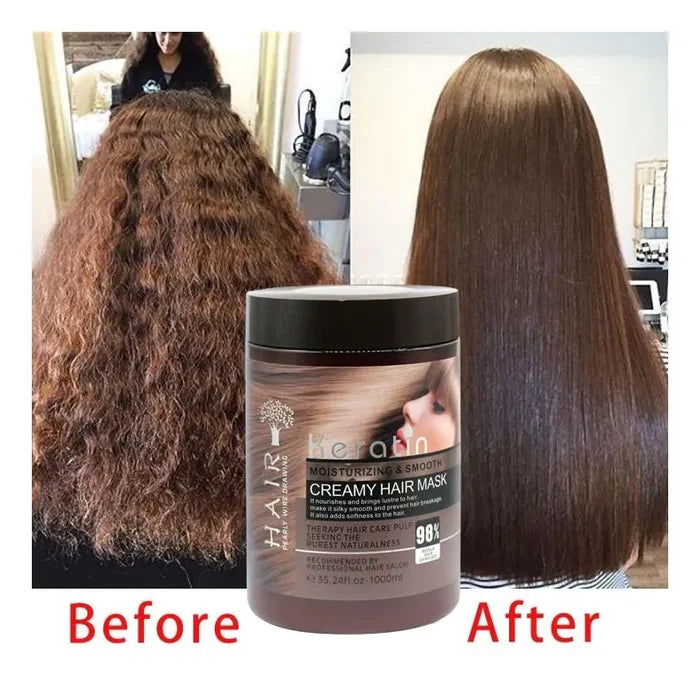 Keratin Original Natural Plant Organic Creamy Hair Mask