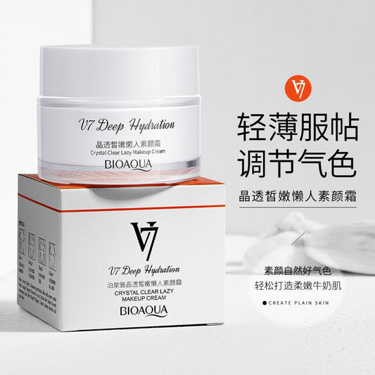 Bioqua V7 Deep Hydration Crystal Clear Lazy Makeup Cream
