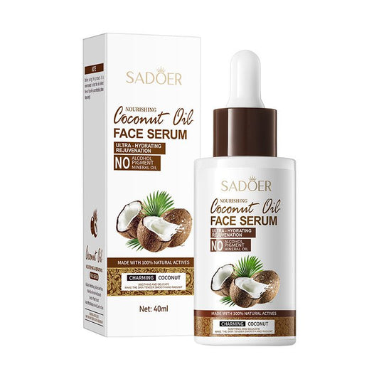 Sadoer Coconut Oil Ultra Hydrating Rejuvenation No Parabens  No Sulphate No Silicone & Salt Face Serum