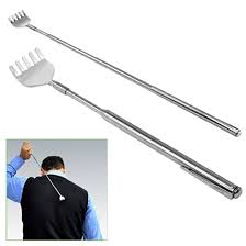 Stainless Steel Extendable Back Scratcher Back Long Fork