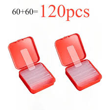 Red Double Tape Box PVC Double Sided Adhesive Tape Waterproof Wall Sticker Washable Clear