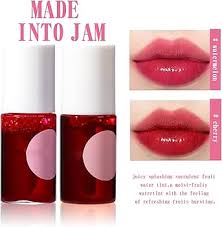 New Lip Tint Fruit Flavor Liptint Makeup Cheek Stain Tint - Red