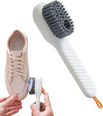 RINDMART Shoe Cleaning Brush, Automatic Liquid Discharge Brush, Soft Bristle Cleaning Brush, Multifunctional Cleaning Brushes for Clothes, Shoes, Home Use
