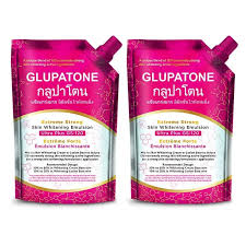 Glupatone Extreme Strong Whitening Emulsion Ultra Plus GS-120 + Homeo Cure Beauty Cream