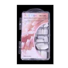 100 pcs Transparent /White Ballerina Artificial Nails Tips