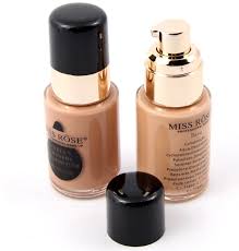 Miss Rose Waterproof Moisturizing Oil Free Full Coverage Deep Whitener Liquid Foundation 30Ml