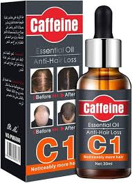 Pack of 2 caffeine Hair Shampoo and Essential Oil