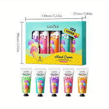 Sadoer 5 pcs Ice Cream 🍦 Hydrating Fragrance Hand Cream