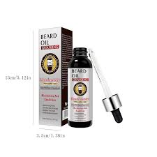 GUANJING Natural Beard Growth Anti Hair Loss Beard Oil 60 ml & Beard Shampoo 100 ml GJ81921 GJ81923