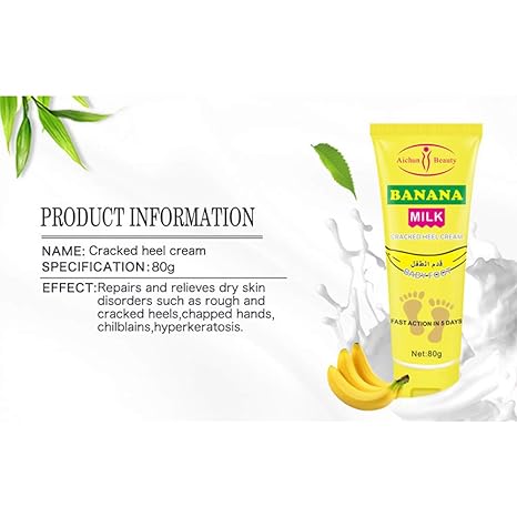 Banana Milk Cracked Heel Cream