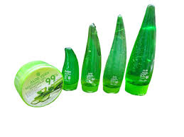 6 in 1 Aloe Vera Gel Soothing And Resistant 99.9% Soothing Gel For Girls And Women