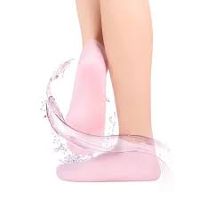 2 pair silicon Socks and gloves with transparent