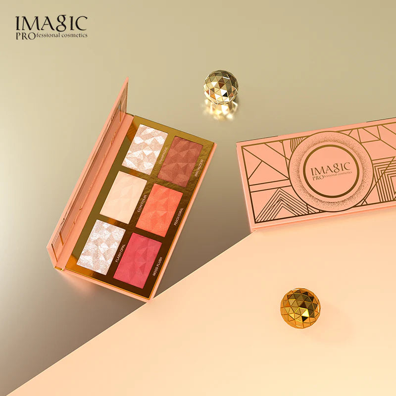 IMAGIC HIGHLIGHTER, BLUSH AND CONTOUR PALETTE [ULT]