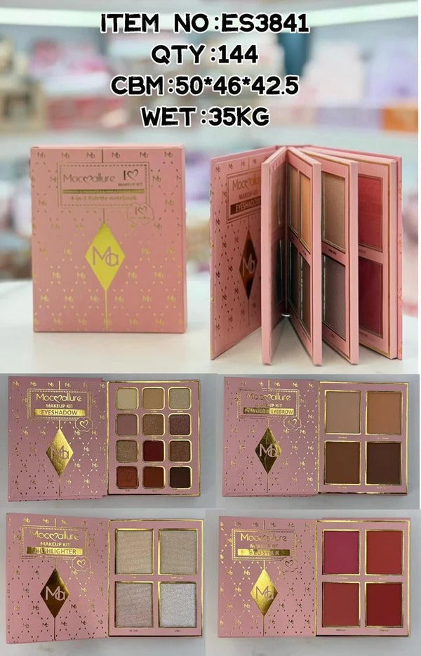 Mocallure 4 Fold Book Palette