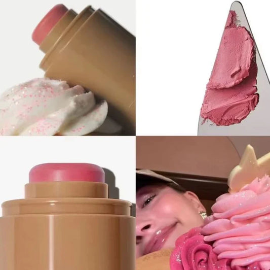 1 Pc Rhode Pocket Blush Rouge Stick Freckle  Lips and Cheeks for Both Makeup