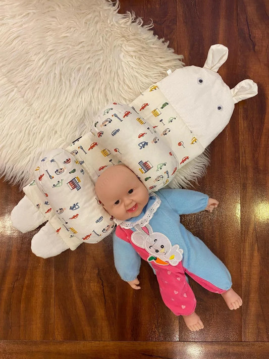 Baby Head Support Pillow (Random Colors)