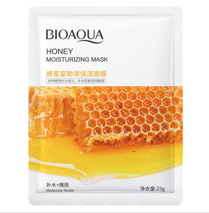 BIOAQUA 1 Piece Honey Moisturizing Face Sheet Mask 25g