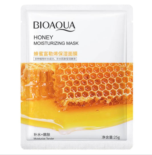 BIOAQUA 1 Piece Honey Moisturizing Face Sheet Mask 25g
