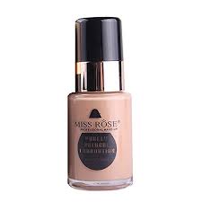 Miss Rose Waterproof Moisturizing Oil Free Full Coverage Deep Whitener Liquid Foundation 30Ml