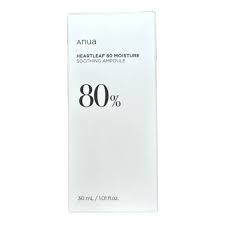 Anua Heartleaf 80% Moisture Soothing Ampoule.