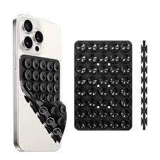 Phone Suction Pad, Phone Mount, Phone Sticky Pad Grip, Phone Suction Holder Back of Phone Sticky Grip Multipurpose Suction Phone Case for Shower Mirror Car