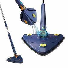 360° Rotatable Magic Mop 4 Side Adjustable Clover Dust Cleaning Mop