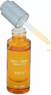 Lack you beauty Magic Drops primer oil Vitamin C ,Makeup Base Primer Pore less and Matte Oil Control