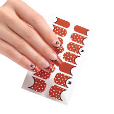 New Nail Art Nail Stickers NOW It easy to design nails at home without any tools.Apply to easy stay one week plus,waterproof and look real.