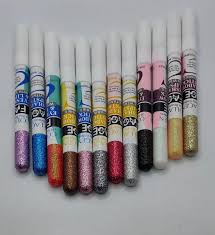 Miss Beauty New Flormour Pack of 12 EyeShadow Glitter Pencil
