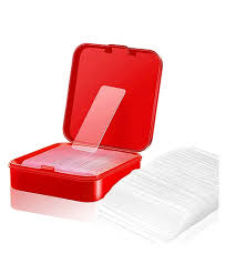 Red Double Tape Box PVC Double Sided Adhesive Tape Waterproof Wall Sticker Washable Clear