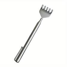 Stainless Steel Extendable Back Scratcher Back Long Fork