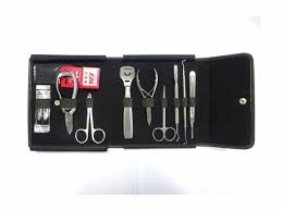 Gege Moon Premium Edition Jumbo Manicure and Pedicure Kit Grooming Kit, Stainless Steel