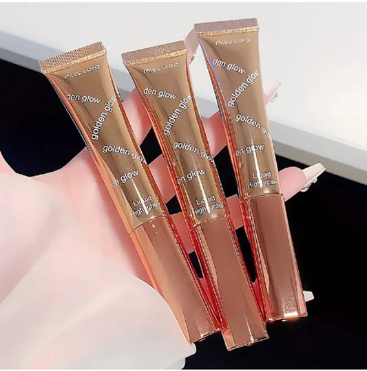 Miss Lara Natural Liquid Contouring Stick Highlighter Blush With Sponge Matte Finish Super Silky Blush Cream