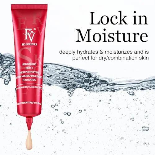 FV Waterproof Dewy Foundation with Natural Finish Nourishing Ivory 30g