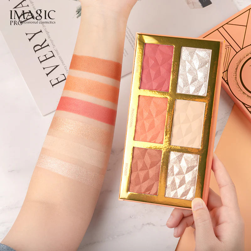 IMAGIC HIGHLIGHTER, BLUSH AND CONTOUR PALETTE [ULT]